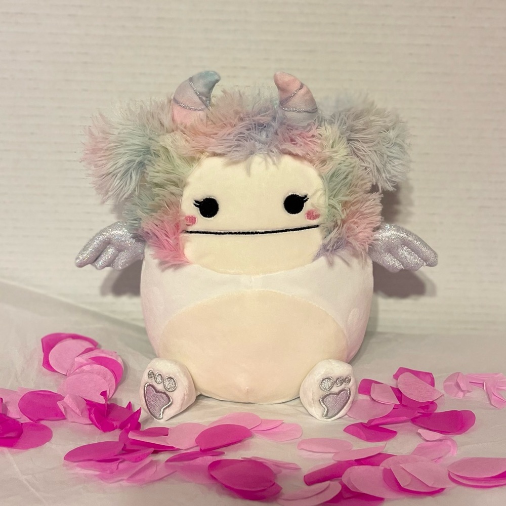 Custom Fairy Princess Bigfoot Squishmallow Zaylee Animal Plush Toy